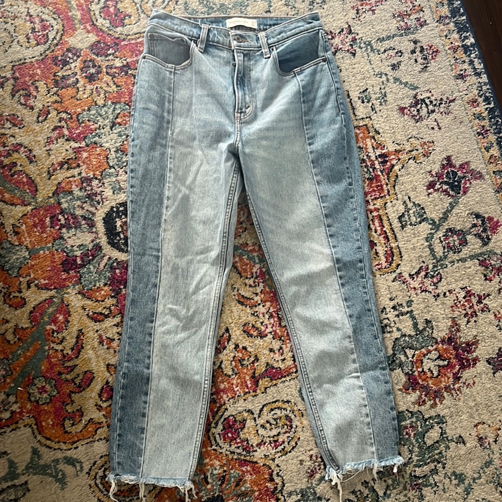 Abercrombie High Rise Mom Jeans